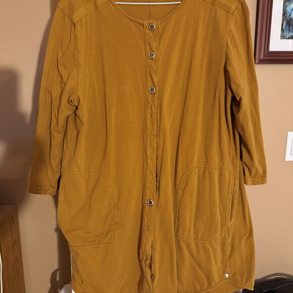 Cotton/spandex coat - Picture 1 of 2